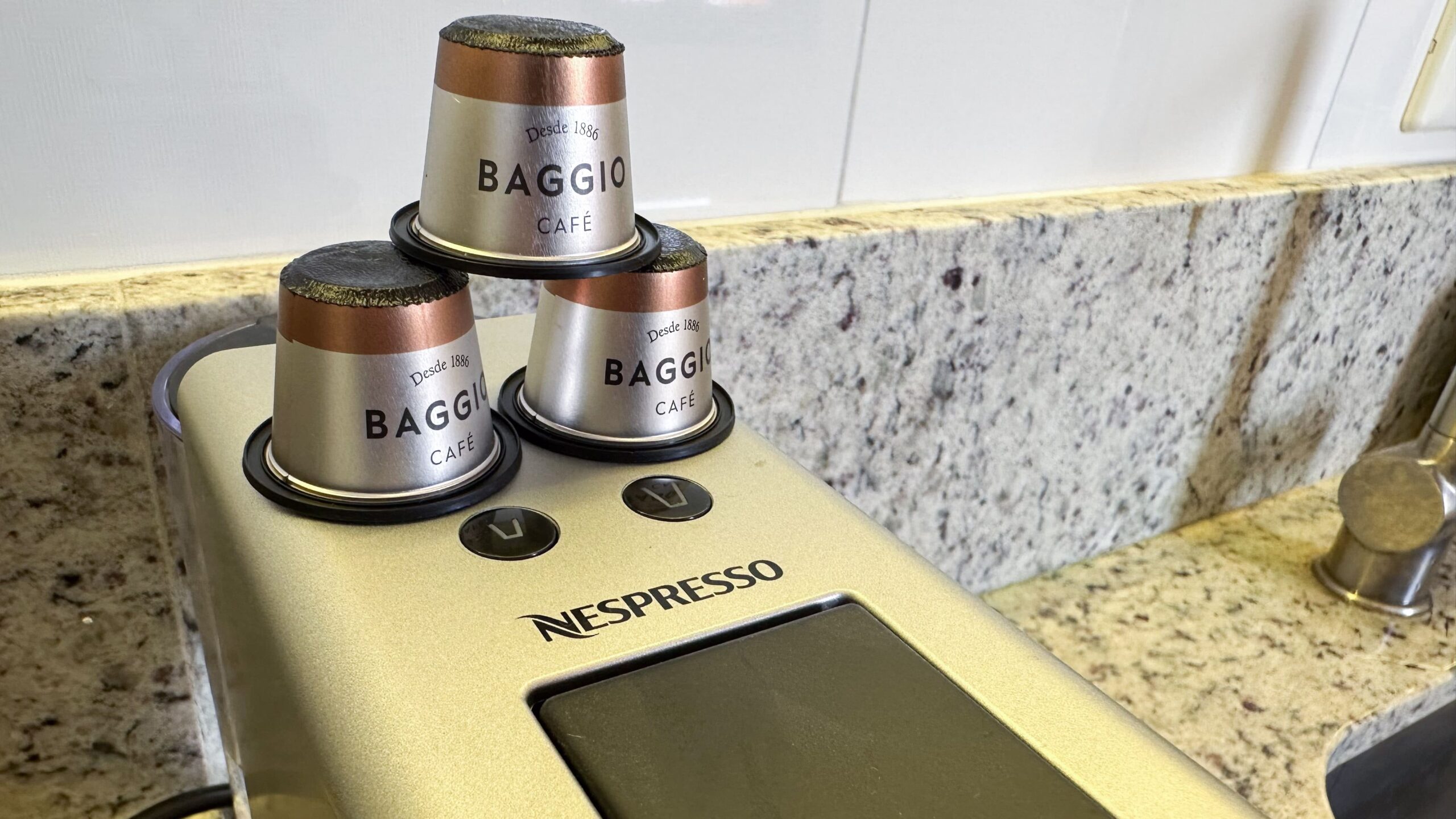 Cápsulas Nespresso disponíveis